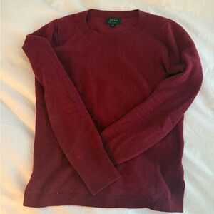 J.Crew Burgundy Sweater